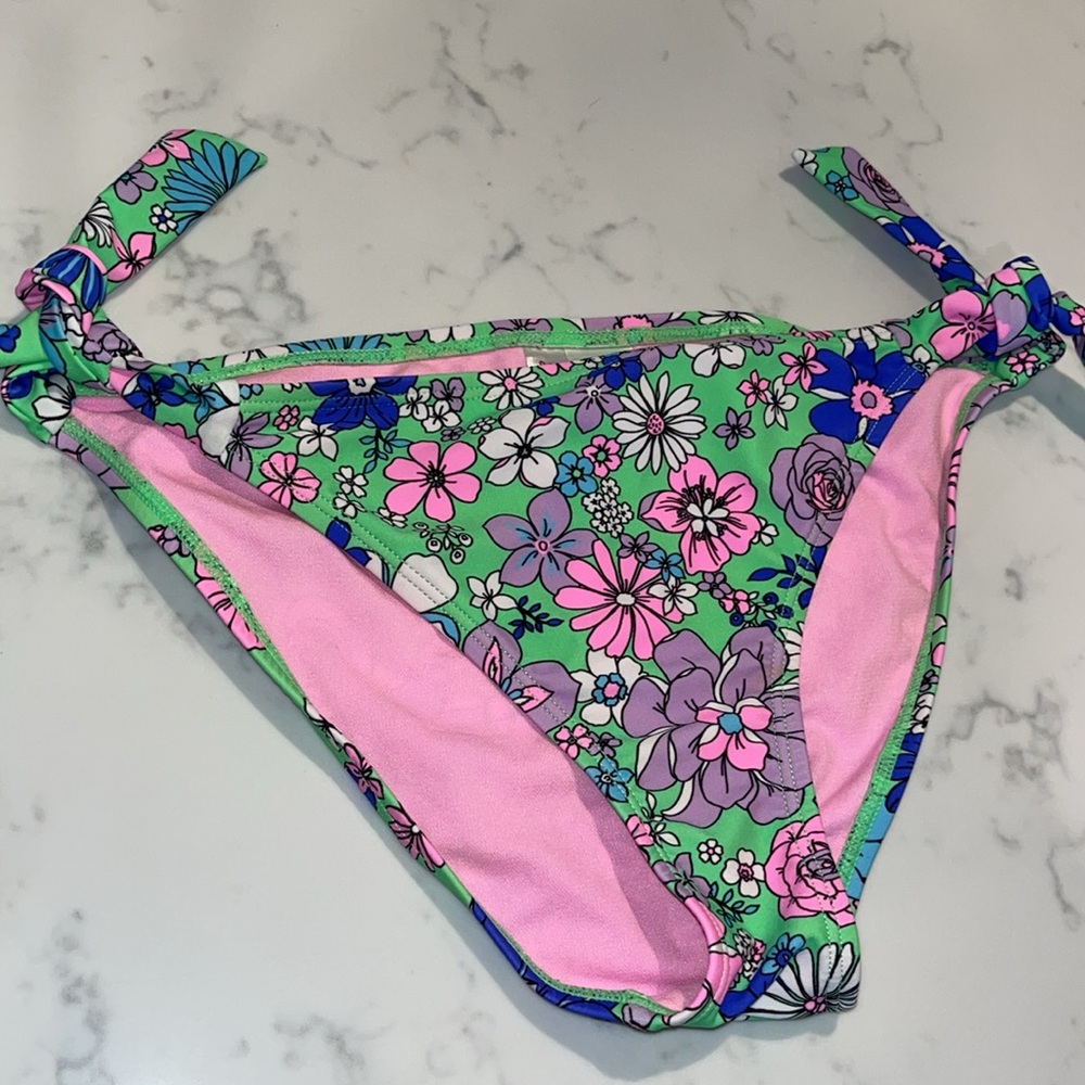 Floral Bikini Bottoms NWOT
